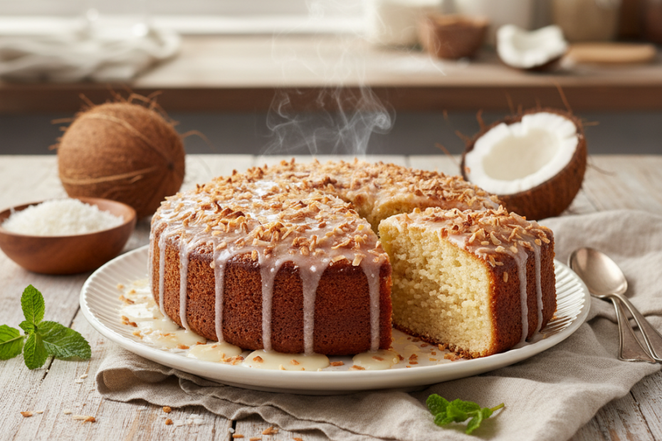 Quick Coconut Cake Recipe: Easy & Delicious