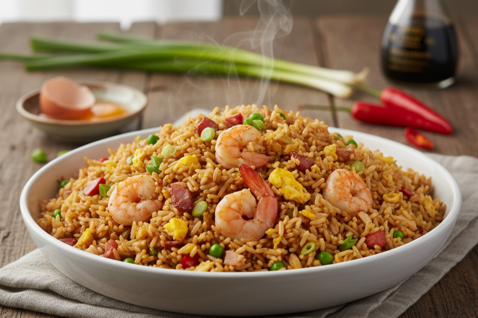 Quick & Easy Chinese Fried Rice Recipe | Authentic Flavor