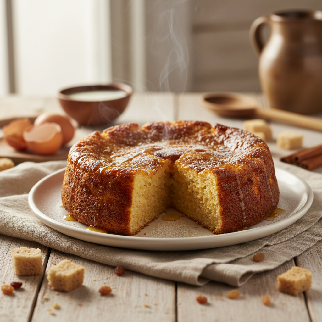 Easy Stale Bread Pudding (Bombocado de Pão Duro) Recipe