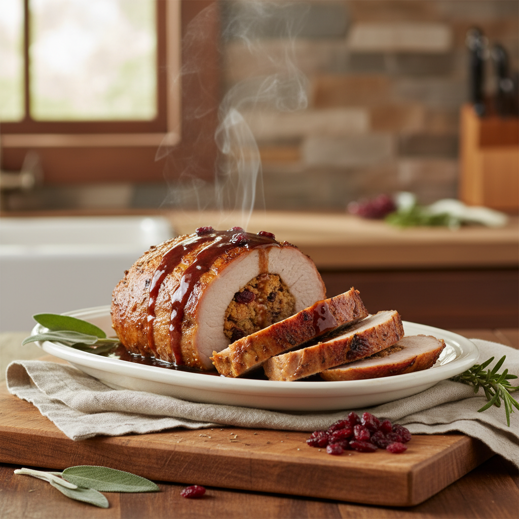 Stuffed Pork Loin Recipe: A Delicious and Easy Family Meal