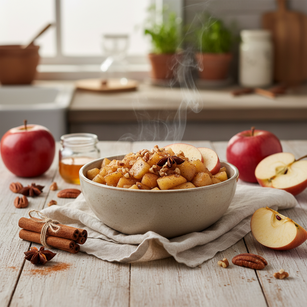 Easy Sugar-Free Apple Compote Recipe: Healthy & Delicious
