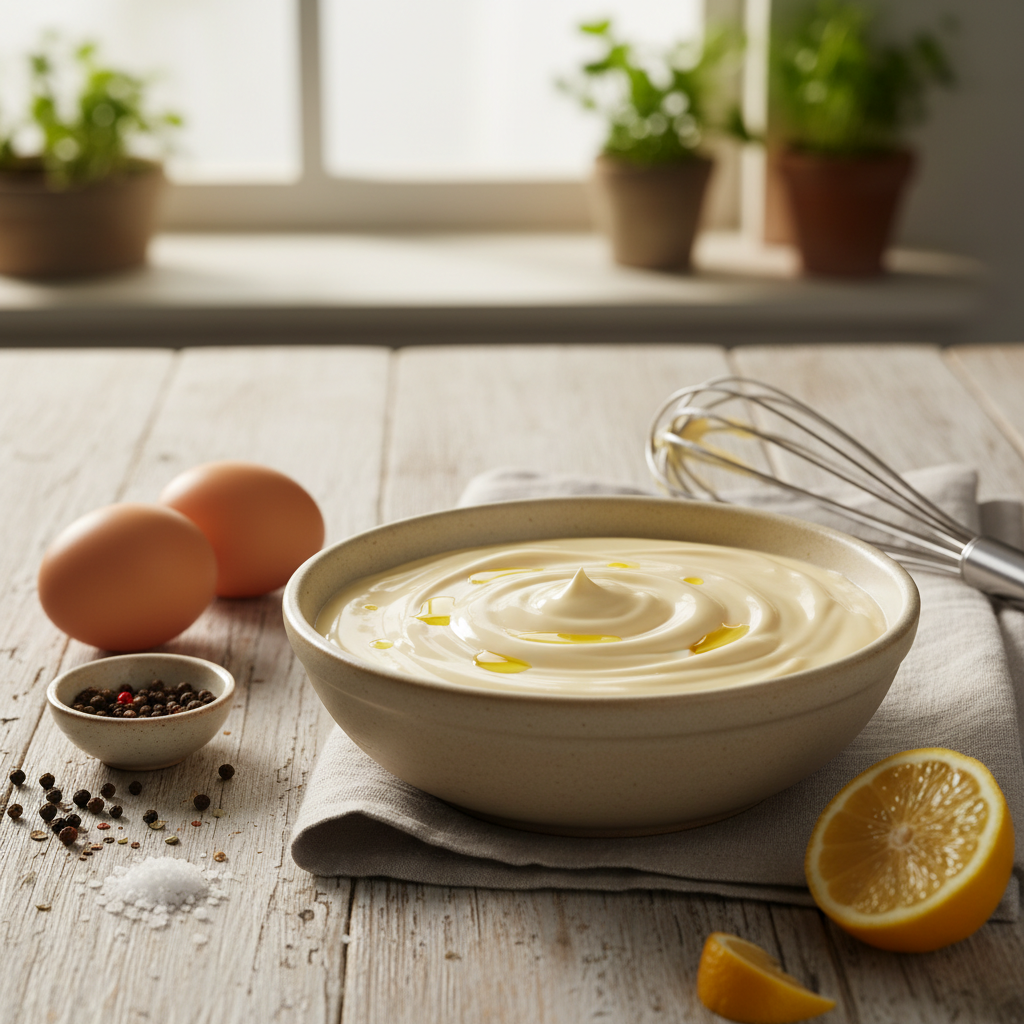 Ultra-Fast Homemade Mayonnaise Recipe | Quick & Easy