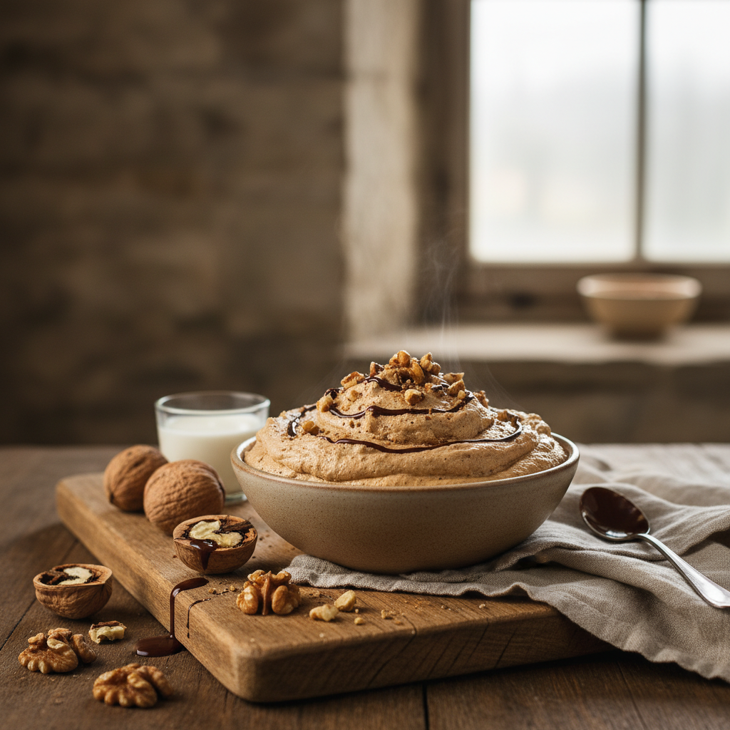 Irresistible Walnut Mousse Recipe: Easy & Creamy Dessert